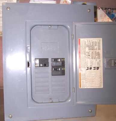 Square d qo load center panel QOC16UF nema 1 enclosure 