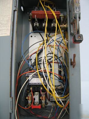 Square d switch class 8538 type 9CG-11 form: ft nema 1