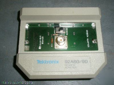 Tektronix 92A60/90 deskew adapter