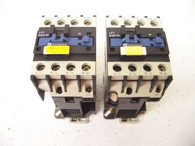 Telemecanique contactor LP1 D25 10 ** lot of 2 **