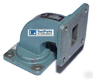 07-02713 narda WR62 waveguide h bend elbow wr-62 p-band