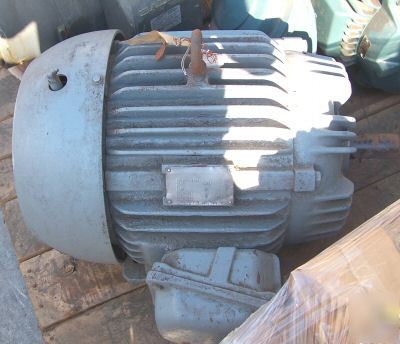 Allis chalmers 40 hp xp ac electric motor frame 324TS 