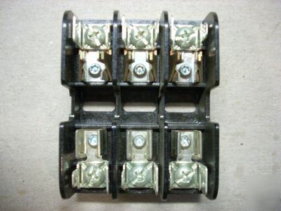 Gould shawmut 3 pole fuse block p/n 30323R