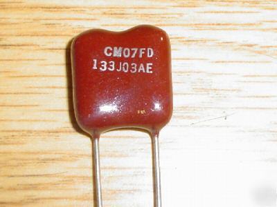 New 10PCS 500V 13000PF dipped silver mica capacitors 