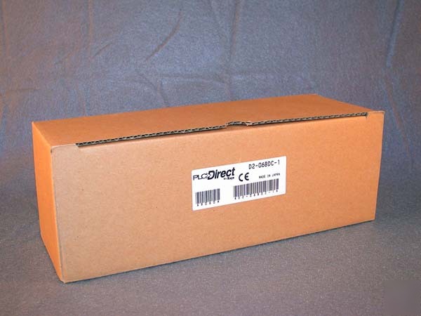 New automation direct logic D2-06BDC-1 base 12/24 vdc