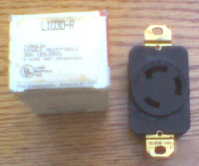 New p&s 30 amp 125/250 volt L1030-r L10-30R receptacle