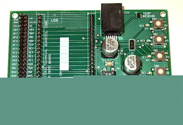 Pic 18F67J60 web server demo board