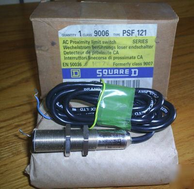 Square d ac proxomity limit switch 9006 psf 121 * *