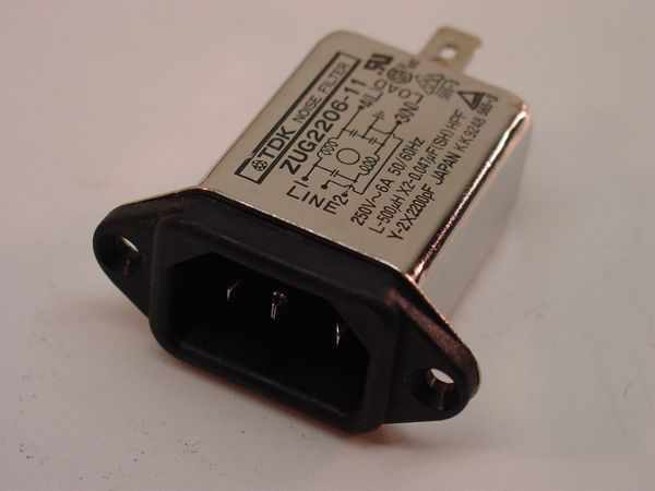 Tdk ZUG2206-11 power line input module - noise filter