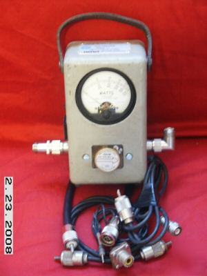 Bird model 43 watt meter with 100E slug
