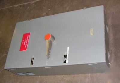 Fpe 600 amp double throw switch DTQ5736 non-fusible