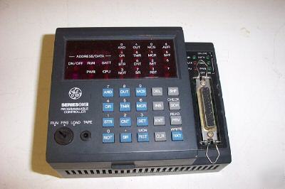 Ge programmable controller IC610CCM105C & IC610PRG100B