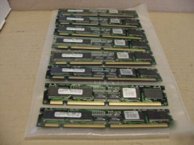 Hp D6112A 64MB-buff edo 50NS memory module qty (8) >