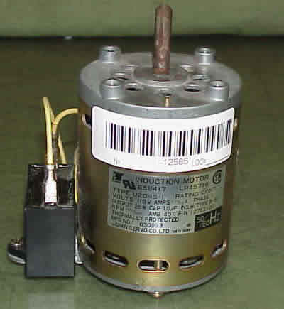 J servo E58417 LR45716 25 watt 2850/3450 rpm induction 