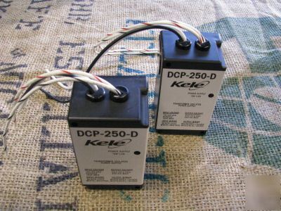 Lot of (2) dcp-250-d kele power supplies 