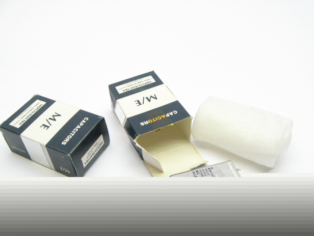 Lot of 2 mepco capacitors 43RF667CO75TOA