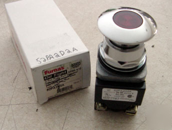 New furnas illuminated e stop push button 52PA2D2A 