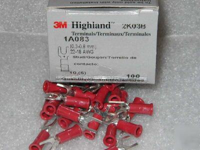3M MVU18-10FBX crimp fork terminals 