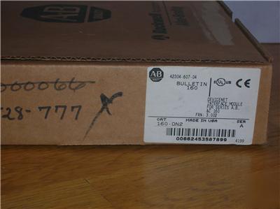 Allen bradley 160-DN2 160DN2 devicenet interface 