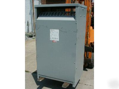 Cutler hammer 225 kva 3 ph 480 v isolation transformer
