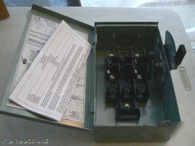 Cutler hammer eaton nema 3 safety disconnect switch 