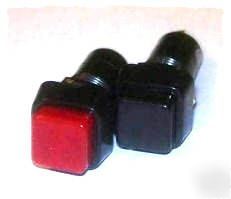 New : 5 x momentary push switch good quality build black