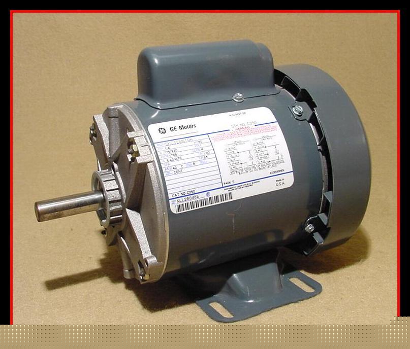New ge electric motor 1725 rpm 115/230V #C250 56 frame