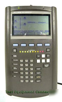 Fluke 672 ethernet network analyzer