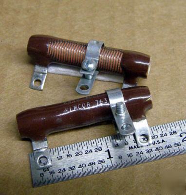 0-10 ohm @ 10W ww tubular adjustable resistors (5PCS)