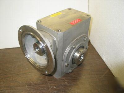 1.5 hp 58 rpm boston / baldor stainless gear reducer