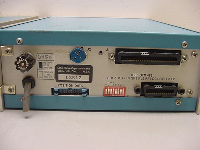 2 lakeshore cryotronics 8084 sensor scanner std 488