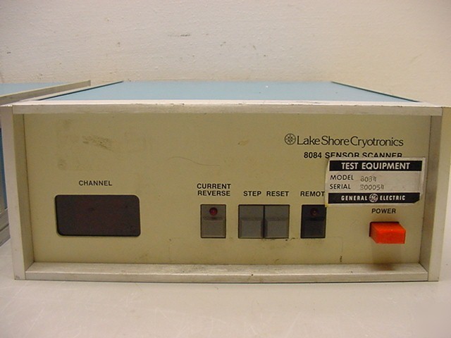 2 lakeshore cryotronics 8084 sensor scanner std 488