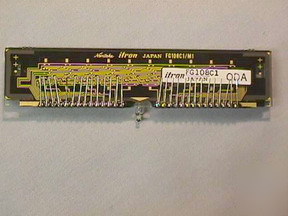 4 noritake itron 10 dig 16 seg vac fluorescent displays