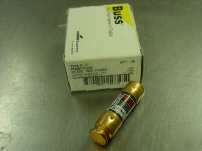 Bussman buss frn-r-2 fuse 2 amp 9 pcs.