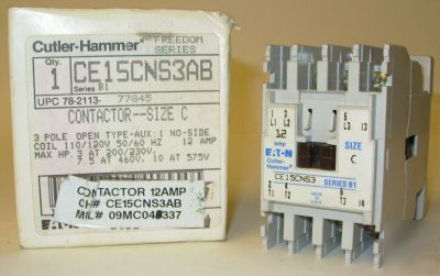Cutler hammer freedom series starter & contacts lot 