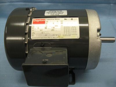 Dayton 3 phase ac motor 1/2 hp 2N865