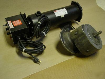 Electric motor - dayton 1F798 - 1 hp & 5:1 reducer