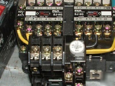Fuji electric reversing iec motor starter sj-0G nnb