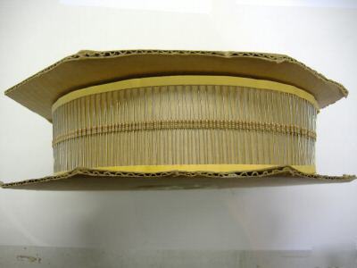 Lot of 4700 _ metal film resistor, 51.1 ohm, 1/4 w, 1%