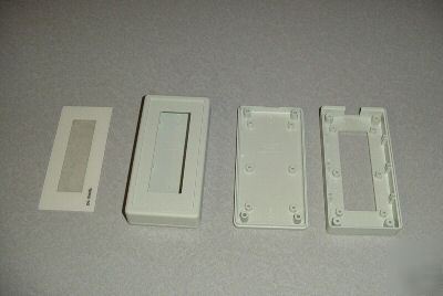 Lot of 5 bone project box plastic hammond 1599B
