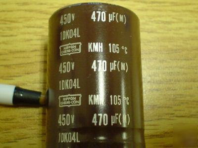 New 10PCS ucc 450V 470UF 4 lead snap in 105C capacitors 