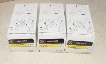New 3PC ge push button caps in box