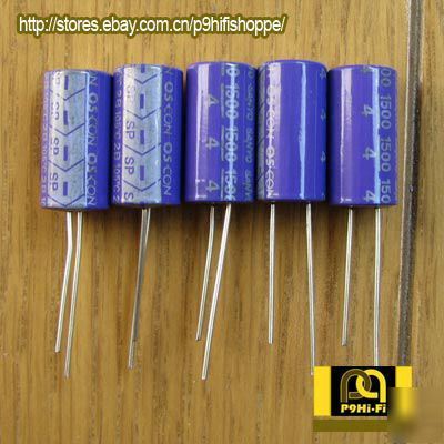 New 8PCS 1500UF 4V sanyo sp oscon capacitors 