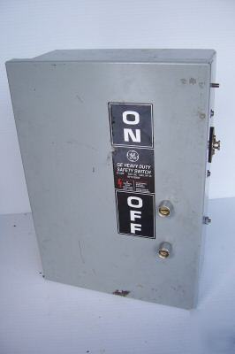 New ge heavy duty safety switch TH3361J 30AMPS - 