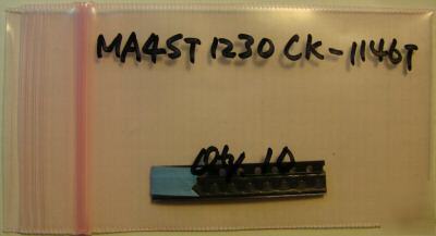 New m/a com MA4ST1230CK-1146T varact diode, , qty. 10PCS