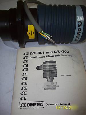 Omega lvu-301 continuous ultrasonic sensors, 