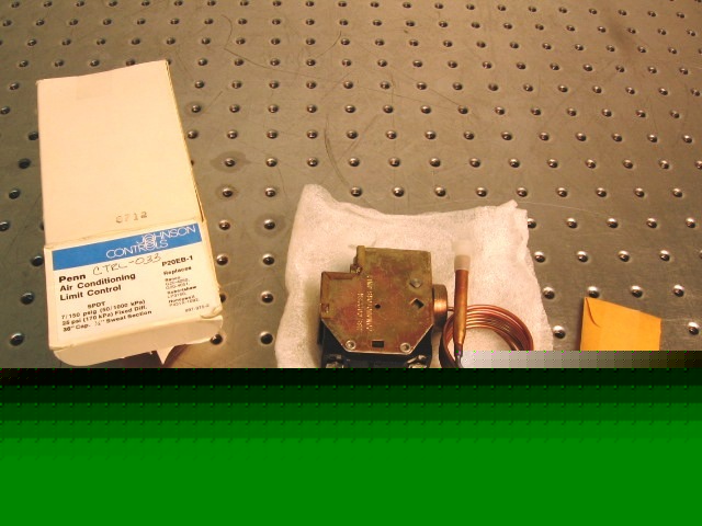T29224 johnson controls penn a/c limit controller