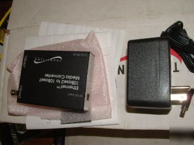 Transition ethernet media coverter e-cx-tbt-04 10/t 