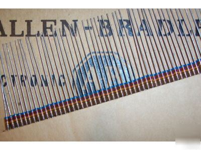 10 allen bradley cc 2W resistors 62 ohms 5% * 2 watts