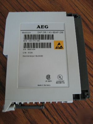 Modicon aeg dap-216/as-bdap-216 distrete output 16X24V